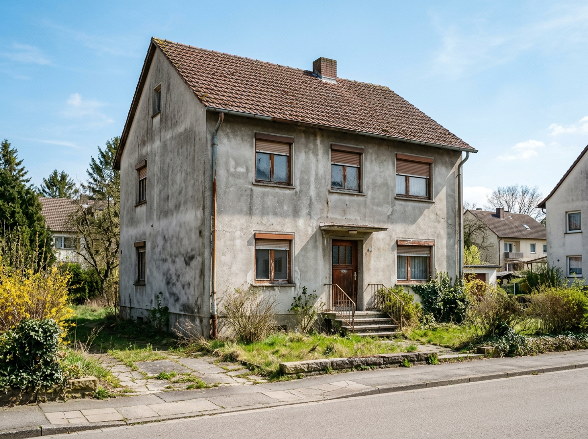 Vor der Sanierung